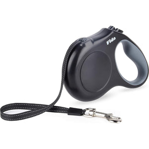 Fida Retractable Dog Leash 16 ft Tangle Free for Small Dogs Up to 26 lbs Black
