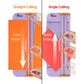 Firbon Purple A4 Paper Cutter, 12 Inch Titanium Straight Paper Trimmer With Side Ruler For Scrapbooking Craft, Paper, Coupon, Label, Cardstock,