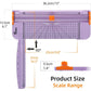 Firbon Purple A4 Paper Cutter, 12 Inch Titanium Straight Paper Trimmer With Side Ruler For Scrapbooking Craft, Paper, Coupon, Label, Cardstock,