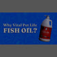 Fish Oil for Dogs 64 oz Salmon and Pollock Supplement Omega 3 EPA DHA for Itchy Skin and Heart Health
