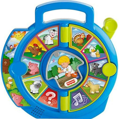Fisher-Price Little People See ‘n Say Learning Toy, Animal Sound Toy with Music for Toddlers 18M+