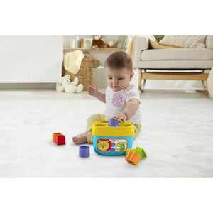 Fisher Price Stacking Toy Baby’s First Blocks 10 Shapes for Sorting and Play Ages 6 Months and Up