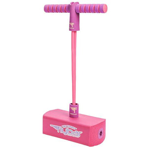 Flybar My First Foam Pogo Jumper for Toddlers Pink Fun Safe Toy Ages 3 and Up Supports 250 lbs