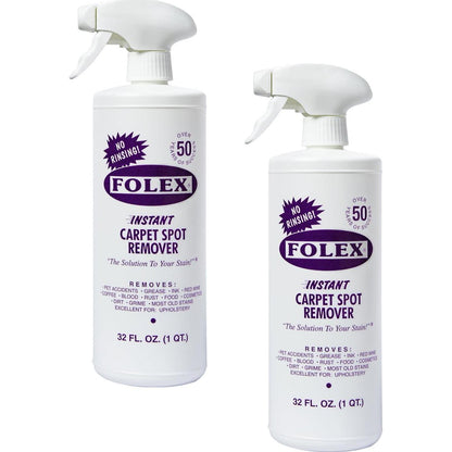 Folex Instant Carpet Spot Remover, 32oz, Pack of 2