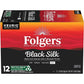 Folgers Folgers Black Silk Dark Roast Coffee, 72 Keurig K-Cup Pods