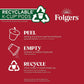 Folgers Folgers Black Silk Dark Roast Coffee, 72 Keurig K-Cup Pods