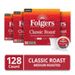 Folgers Folgers Classic Roast Medium Roast Coffee, 128 Keurig K-Cup Pods
