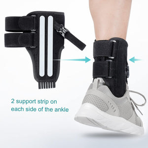 Foot Drop Brace For Walking Lifting Shoes, Drop Foot AFO Brace Help Raise Shoes, Foot Up Splint For Ankle, Improved Walking Gait, Prevent Falls And Injuries, For Left And Right Foot,Fits Women And Men,