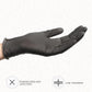 ForPro Professional Collection ForPro Professional Collection Disposable Nitrile Gloves, Chemical Resistant, Powder-Free, Latex-Free, Non-Sterile, Food Safe, 4 Mil, Black, X-Large, 100-Count