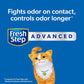 Fresh Step Clumping Cat Litter, 37 lb (2 x 18.5 lb), Gain Scent, Extra Strength with Febreze, Package May Vary