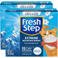 Fresh Step Advanced Extreme Clumping Cat Litter 37 lb Mountain Spring Scent with Febreze Low Dust Odor Control 2 Pack
