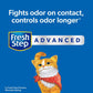 Fresh Step Advanced Extreme Clumping Cat Litter 37 lb Mountain Spring Scent with Febreze Low Dust Odor Control 2 Pack