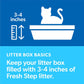 Fresh Step Advanced Extreme Clumping Cat Litter 37 lb Mountain Spring Scent with Febreze Low Dust Odor Control 2 Pack