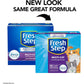 Fresh Step Clumping Cat Litter, 37 lbs (2 x 18.5 lb), Febreze Extra Strength, Multi-Cat, Odor Control Formula