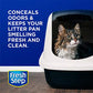 Fresh Step Cat Litter Deodorizer Crystals Fresh Scent Odor Eliminator 15 oz