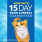 Fresh Step Lightweight Clumping Cat Litter, Extra Strength with Febreze, 15.4 lb Box