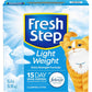 Fresh Step Lightweight Clumping Cat Litter, Extra Strength with Febreze, 15.4 lb Box