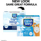 Fresh Step Lightweight Cat Litter Febreze Scent Clumping Extra Strength 25 lbs 2 x 12.5 lb