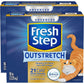 Fresh Step Outstretch Clumping Litter 32 lb 2 Pack 16 lb Each Long Lasting Litter with Febreze and Charcoal for Odor Control