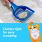 Fresh Step Unscented Clumping Cat Litter, 14 lb Box, Activated Charcoal, Low Dust & Odor Control