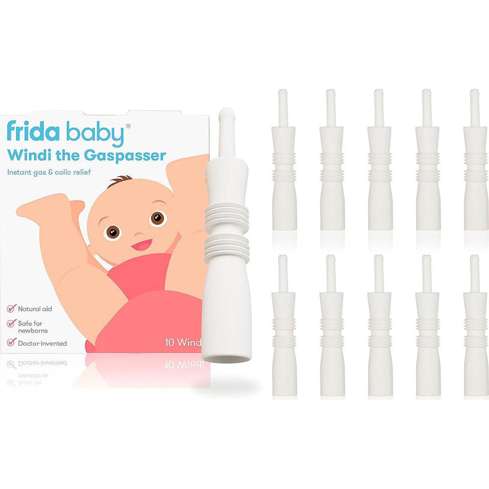 Frida Baby Windi Gas Passer, Baby Gas Relief & Colic Relief, Baby Constipation Relief, 10 Count