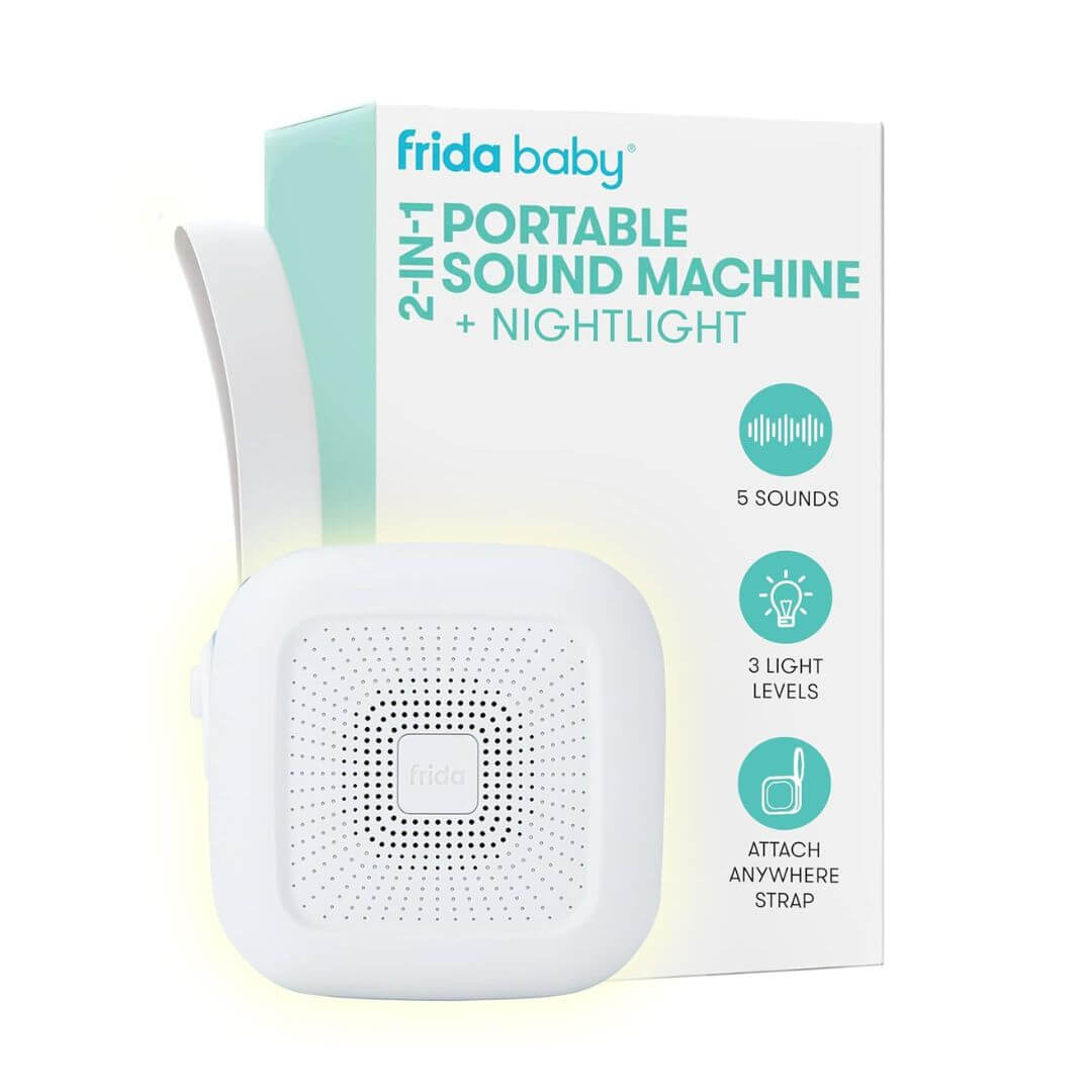 Frida Baby 2-In-1 Portable Sound Machine + Nightlight,810028771017