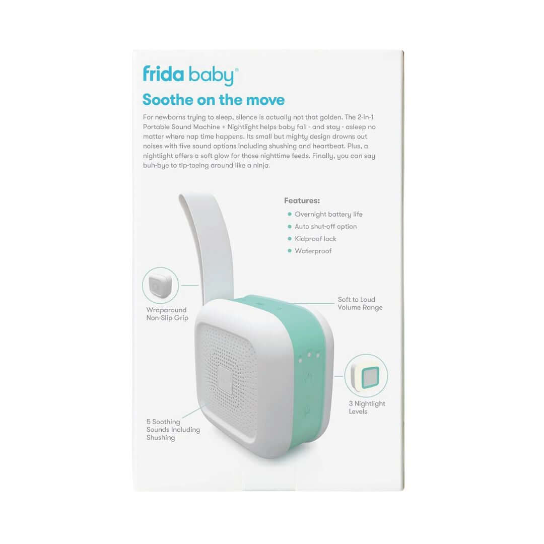 Frida Baby 2-In-1 Portable Sound Machine + Nightlight,810028771017