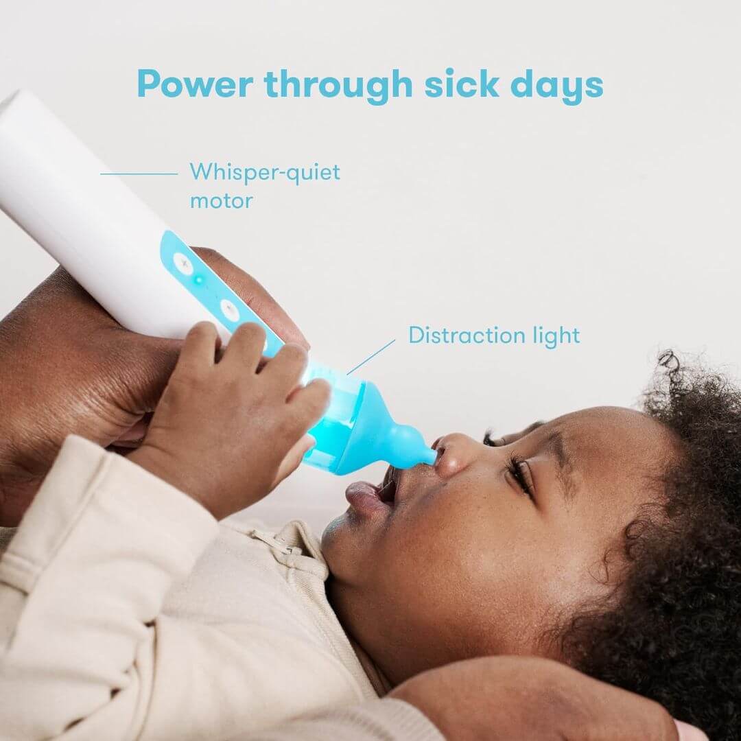 Frida Baby Electric Nose Frida USB Rechargeable Nasal Aspirator,810028771536