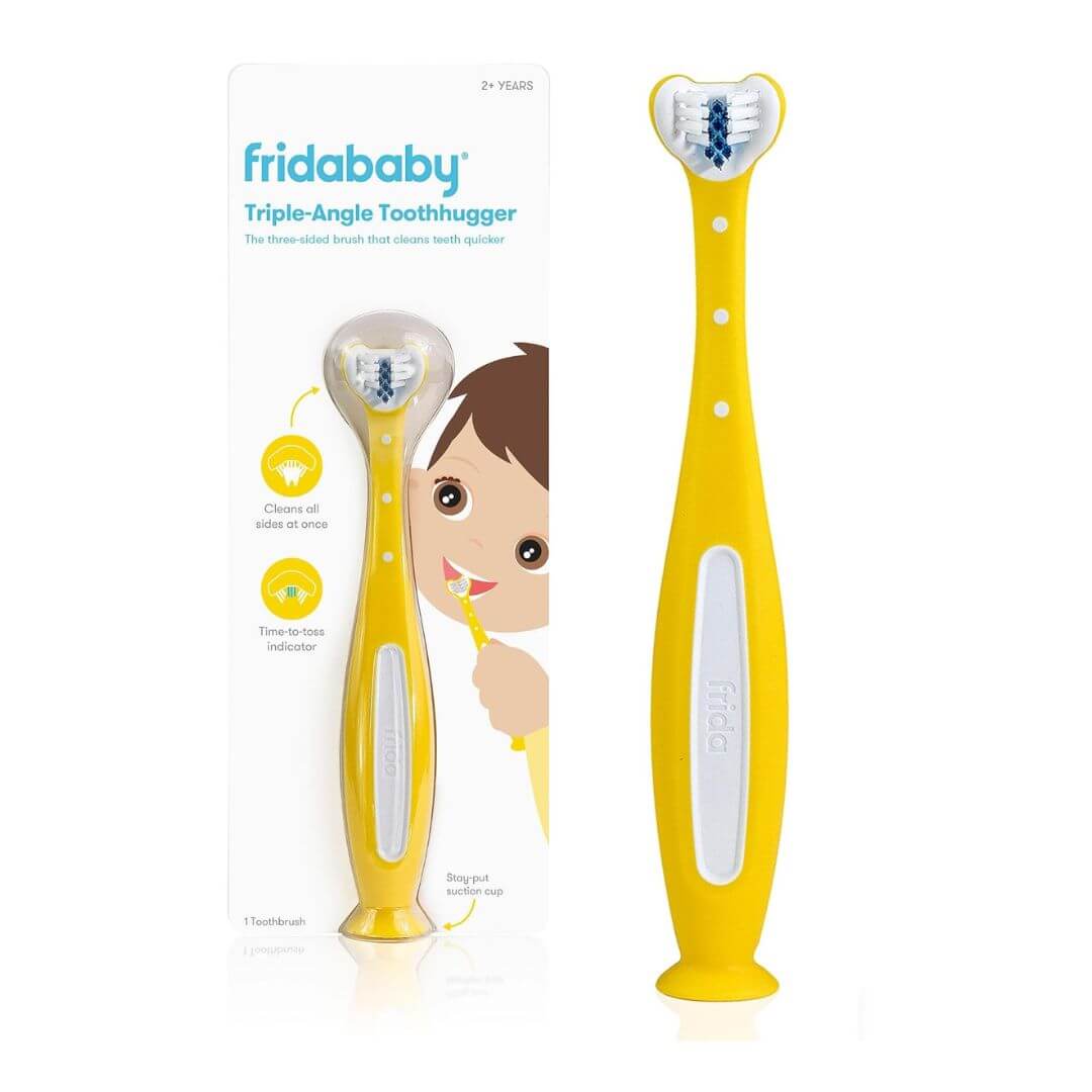 Frida Baby Triple-Angle Toothhugger Training Toothbrush