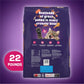 Friskies Gravy Swirlers Adult Cat Food, 22 lb Bag, Crunchy & Savory with Real Chicken & Gravy Flavor