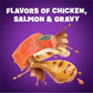 Friskies Gravy Swirlers Adult Cat Food, 22 lb Bag, Crunchy & Savory with Real Chicken & Gravy Flavor