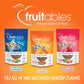 Fruitables Healthy Cat Treats, Crunchy Tuna & Pumpkin Flavor, 2.5 oz, Low-Calorie, Grain-Free Protein Snack for Cats