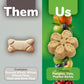 Fruitables Dog Treats 12 oz Pumpkin and Apple Flavor Low Calorie Healthy Snacks for Dogs White Pouch