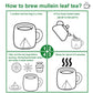 FullChea FullChea -Mullein Leaf Tea Bags, 20 Teabags, 3g/bag For Lungs - Non-GMO - Caffeine-free - Natural Healthy Herbal Tea For Detox And Respiratory Support