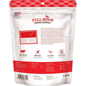 Full Moon Beef Savory Sticks 22 oz Human Grade All Natural Dog Treats Made in USA