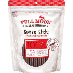 Full Moon Beef Savory Sticks 22 oz Human Grade All Natural Dog Treats Made in USA