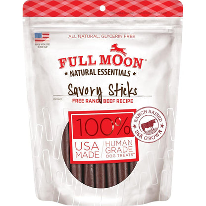 Full Moon Beef Savory Sticks 22 oz Human Grade All Natural Dog Treats Made in USA