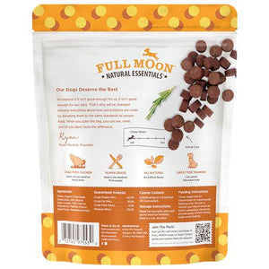 Full Moon All Natural Chicken Savory Bites Dog Treats Human Grade 16 oz