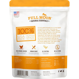 Full Moon Chicken Jerky Tenders for Dogs Human Grade All Natural Treats Made in USA 26 oz Bag