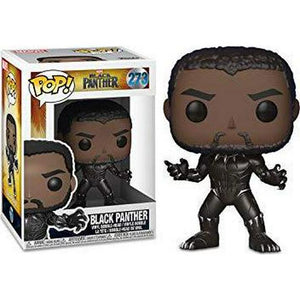 Funko Pop Black Panther Movie Figure, 1 Pc, Grey Vinyl, Collectible Marvel Character, Style May Vary