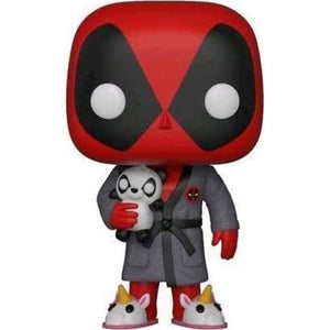 Funko Pop Marvel Deadpool in Robe, 1 Pc Vinyl Figure, Official Collectible Toy for Kids & Adults, Playtime Edition