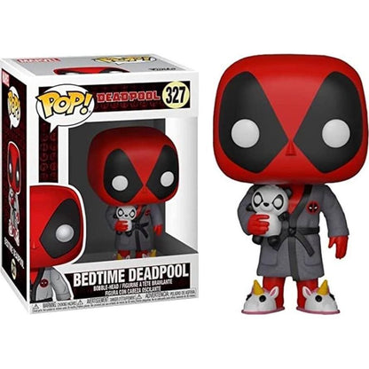 Funko Pop Marvel Deadpool in Robe, 1 Pc Vinyl Figure, Official Collectible Toy for Kids & Adults, Playtime Edition