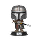 Funko Pop Star Wars The Mandalorian Figure, 1 Pc, Vinyl Bobblehead, Official Disney Collectible Toy