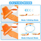 Fuwidvia 3 Pack LED Airplane Launcher Glider Toys with 2 Flight Modes for Kids