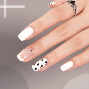 GAOY GAOY White Gel Nail Polish, 16ml Color 1002 Soak Off UV Light Cure Gel Polish For French Tips Nail Art DIY Manicure At Home