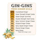 The Ginger People GIN GINS Double Strength Ginger Hard Candy Natural Ginger Candy By The Ginger People Individually Wrapped Healthy Candy Double Strength Flavor Large 1 Lb Bag (16oz) Pack Of 1