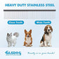 Gladog Dog Grooming Scissors Set 5 in 1 Heavy Duty with Round Tip Safety Shears for Cats and Dogs