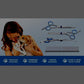 Gladog Dog Grooming Scissors Set 5 in 1 Heavy Duty with Round Tip Safety Shears for Cats and Dogs