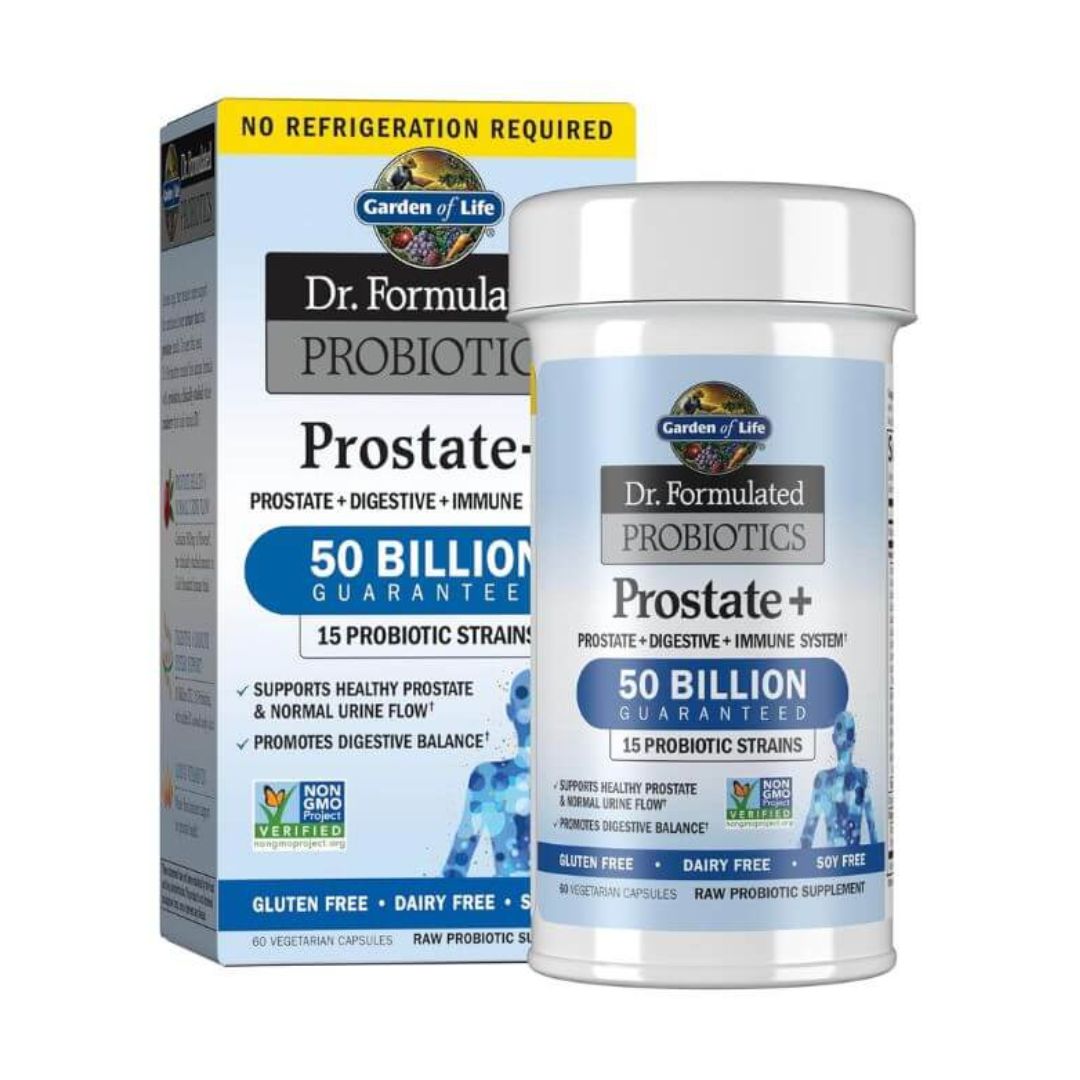 Garden Of Life Dr. Formulated Probiotics Prostate+ 60 Veg Capsules