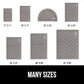 Gorilla Grip Cat Litter Mat 35x23", Gray, Water Resistant, Litter Trapping, Easy Clean, Soft on Paws, Indoor Kitten Supplies